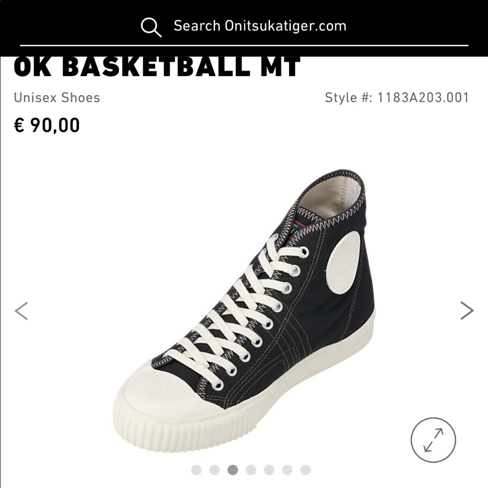 Onitsuka OK high tops men’s 8.5 women’s 10